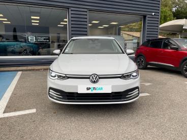 SPOTICAR Volkswagen Golf 1.4 Ehybrid Opf 204 Dsg6 Style 1st Occasion - Berline Hybride Rechargeable Blanc - Vaison La Romaine - 1203833535_2