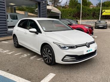 SPOTICAR Volkswagen Golf 1.4 Ehybrid Opf 204 Dsg6 Style 1st Occasion - Berline Hybride Rechargeable Blanc - Vaison La Romaine - 1203833535_3
