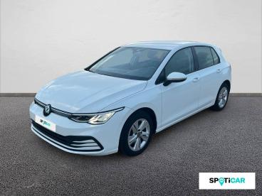 SPOTICAR Volkswagen Golf 1.0 Tsi Opf 110 Bvm6 Life Business Occasion - Berline Essence Pure White - Messimy - 1203862306_1