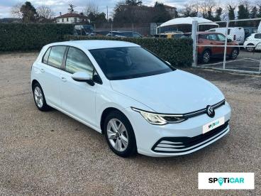 SPOTICAR Volkswagen Golf 1.0 Tsi Opf 110 Bvm6 Life Business Occasion - Berline Essence Pure White - Messimy - 1203862306_3