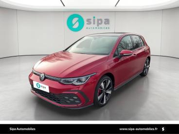 SPOTICAR Volkswagen Golf 1.4 Hybrid Rechargeable Opf 245 Dsg6 Gte Occasion - Berline Hybride Rechargeable Rouge - Muret - 1203904181_1