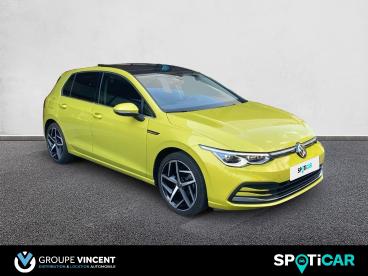 SPOTICAR Volkswagen Golf 150cv Viii 1.5 E Tsi Act Style 1st Occasion - Berline Hybride Jaune - Gien - 1204054247_3