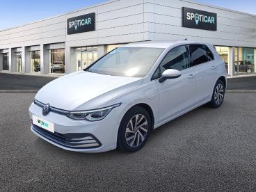 SPOTICAR Volkswagen Golf 1.4 Hybrid Rechargeable Opf 204 Dsg6 Style Occasion - Berline Hybride Rechargeable Oryx White Mother-of-pearl Effect - Saint Sulpice Sur Risle - 1204078103_1