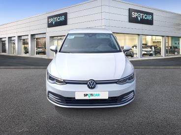SPOTICAR Volkswagen Golf 1.4 Hybrid Rechargeable Opf 204 Dsg6 Style Occasion - Berline Hybride Rechargeable Oryx White Mother-of-pearl Effect - Saint Sulpice Sur Risle - 1204078103_2