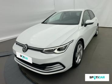 SPOTICAR Volkswagen Golf 2.0 Tdi Scr 150ch Life Dsg7 Occasion - Berline Diesel Blanc Pur - Bourg En Bresse - 1204181327_1