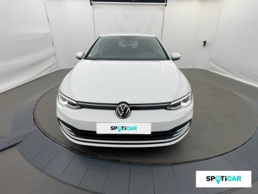 SPOTICAR Volkswagen Golf 2.0 Tdi Scr 150ch Life Dsg7 Occasion - Berline Diesel Blanc Pur - Bourg En Bresse - 1204181327_2