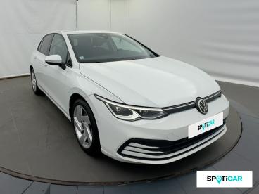 SPOTICAR Volkswagen Golf 2.0 Tdi Scr 150ch Life Dsg7 Occasion - Berline Diesel Blanc Pur - Bourg En Bresse - 1204181327_3