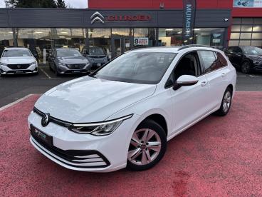 SPOTICAR Volkswagen Golf Sw 2.0 Tdi 115 Bvm6 Life Occasion - Break Diesel Blanc - Ambert - 1203785338_1