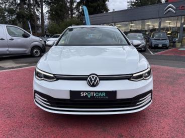SPOTICAR Volkswagen Golf Sw 2.0 Tdi 115 Bvm6 Life Occasion - Break Diesel Blanc - Ambert - 1203785338_3