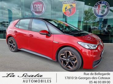 SPOTICAR Volkswagen Id3 Id.3 204ch Pro Performance 58 Kwh Occasion - Berline Electrique Rouge Roi Exclu/toit/hayon Noir - Saint-georges-des-coteaux - 1203435751_2
