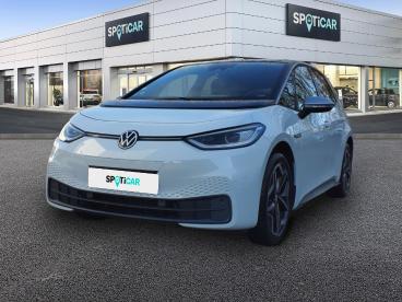 SPOTICAR Volkswagen Id3 Id.3 204 Ch 1st Plus Occasion - Berline Electrique Blanc - Onet Le Chateau - 1203785490_1