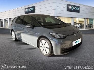 SPOTICAR Volkswagen Id3 Id.3 204ch - 58 Kwh Life Occasion - Berline Electrique Gris Lunaire/toit/hayon Noir - Vitry le francois - 1203920709_3