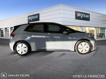 SPOTICAR Volkswagen Id3 Id.3 204ch - 58 Kwh Life Occasion - Berline Electrique Gris Lunaire/toit/hayon Noir - Vitry le francois - 1203920709_4
