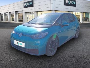 SPOTICAR Volkswagen Id3 Id.3 204ch Pro Performance 58 Kwh Active Occasion - Berline Electrique Turquoise Maui (exclusive) - Morlaix - 1203935090_1