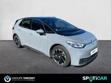 SPOTICAR Volkswagen Id3 Id.3 95cv Auto Pure Occasion - Berline Electrique Gris Argent - Gien - 1203965365_3