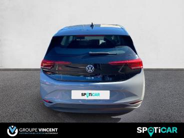 SPOTICAR Volkswagen Id3 Id.3 95cv Auto Pure Occasion - Berline Electrique Gris Argent - Gien - 1203965365_5