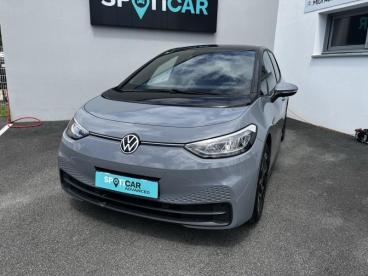 SPOTICAR Volkswagen Id3 Id.3 204ch Pro Performance 58 Kwh Life Plus Occasion - Berline Electrique Gris Argent Métal/toit/hayon Noir - Quimper - 1204054121_2