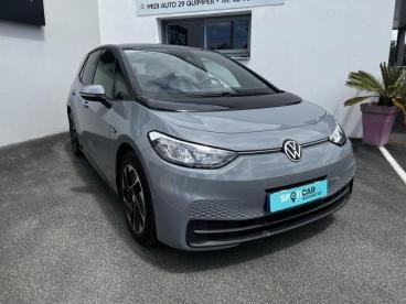 SPOTICAR Volkswagen Id3 Id.3 204ch Pro Performance 58 Kwh Life Plus Occasion - Berline Electrique Gris Argent Métal/toit/hayon Noir - Quimper - 1204054121_4