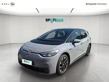 SPOTICAR Volkswagen Id3 Id.3 150 Ch Pure Performance City Occasion - Berline Electrique Gris - Chambery - 1204166378_1