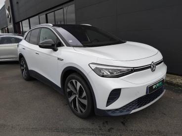 SPOTICAR Volkswagen Id4 Id.4 204ch Pro Performance 77 Kwh Occasion - Suv-4x4 Electrique Blanc Glacier Métallisée / Toit Noir - Blois - 1203902098_1