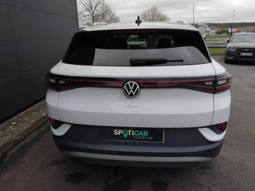 SPOTICAR Volkswagen Id4 Id.4 204ch Pro Performance 77 Kwh Occasion - Suv-4x4 Electrique Blanc Glacier Métallisée / Toit Noir - Blois - 1203902098_5