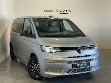 SPOTICAR Volkswagen Multivan Van Court 1.4 Ehybrid 218 Dsg6 Life Occasion - Monospace Hybride Rechargeable Gris Clair - Bergerac - 1204159463_1
