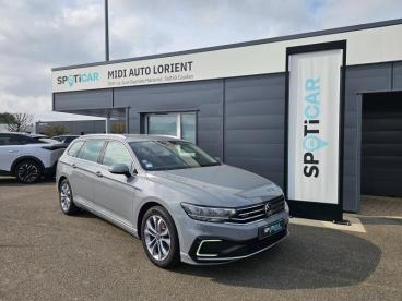 SPOTICAR Volkswagen Passat Sw 1.4 Tsi 218 Hybride Rechargeable Gte Business Dsg6 Occasion - Break Hybride Rechargeable Gris - Caudan - 1203892482_1