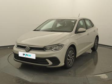 SPOTICAR Volkswagen Polo 1.0 Tsi 95 S&s Bvm5 Life Occasion - Citadine Essence Gris - Le Mans - 1203717810_1