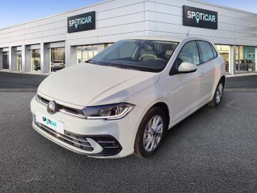 SPOTICAR Volkswagen Polo 1.0 Tsi 95 S&s Dsg7 Life Occasion - Citadine Essence Blanc - Argentan - 1203740172_1