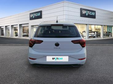 SPOTICAR Volkswagen Polo 1.0 Tsi 95 S&s Dsg7 Life Occasion - Citadine Essence Blanc - Argentan - 1203740172_5
