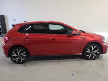 SPOTICAR Volkswagen Polo 1.0 Tsi 110ch R-line Dsg7 Occasion - Citadine Essence Rouge Roi Metallisé - Massy - 1203748034_2