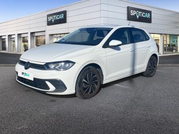 SPOTICAR Volkswagen Polo 1.0 Tsi 95ch Life Dsg7 Occasion - Citadine Essence Blanc Pur - Narbonne - 1203772133_1