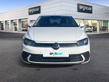 SPOTICAR Volkswagen Polo 1.0 Tsi 95ch Life Dsg7 Occasion - Citadine Essence Blanc Pur - Narbonne - 1203772133_2