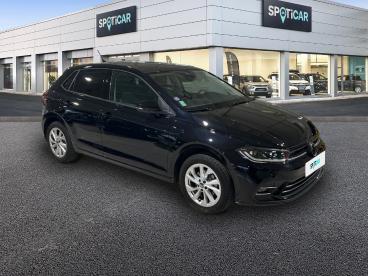 SPOTICAR Volkswagen Polo 1.0 Tsi 110ch Style Dsg7 Occasion - Citadine Essence Noir Intense Nacré - Laxou - 1203841369_3