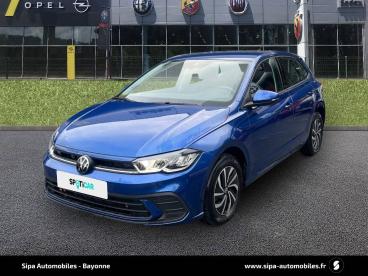 SPOTICAR Volkswagen Polo 1.0 Tsi 110 S&s Dsg7 Life Plus Occasion - Citadine Essence Reef Blue Metallic - Bayonne - 1203849639_1