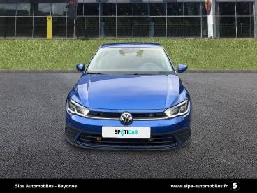 SPOTICAR Volkswagen Polo 1.0 Tsi 110 S&s Dsg7 Life Plus Occasion - Citadine Essence Reef Blue Metallic - Bayonne - 1203849639_2