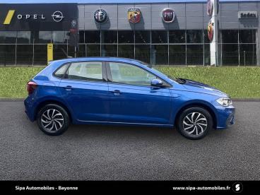 SPOTICAR Volkswagen Polo 1.0 Tsi 110 S&s Dsg7 Life Plus Occasion - Citadine Essence Reef Blue Metallic - Bayonne - 1203849639_4