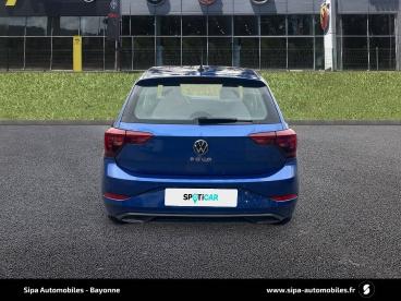 SPOTICAR Volkswagen Polo 1.0 Tsi 110 S&s Dsg7 Life Plus Occasion - Citadine Essence Reef Blue Metallic - Bayonne - 1203849639_5