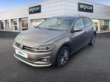 SPOTICAR Volkswagen Polo 1.0 Tsi 95 S&s Bvm5 Carat Occasion - Citadine Essence Gris - Herlin Le Sec - 1203854293_1