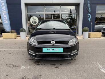 SPOTICAR Volkswagen Polo 1.2 Tsi 90ch Bluemotion Technology Confortline 5p Occasion - Citadine Essence Noir Intense - Marseille - 1203858196_2