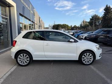 SPOTICAR Volkswagen Polo 1.0 75ch Allstar 3p Occasion - Citadine Essence Blanc Oryx - Marseille - 1203874382_5