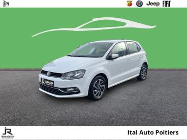 SPOTICAR Volkswagen Polo 1.2 Tsi 90ch Bluemotion Technology Confortline Bus Occasion - Citadine Essence Blanc Pur - Poitiers - 1203875080_1