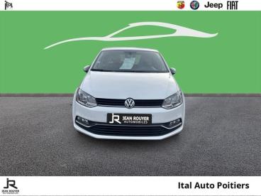 SPOTICAR Volkswagen Polo 1.2 Tsi 90ch Bluemotion Technology Confortline Bus Occasion - Citadine Essence Blanc Pur - Poitiers - 1203875080_2