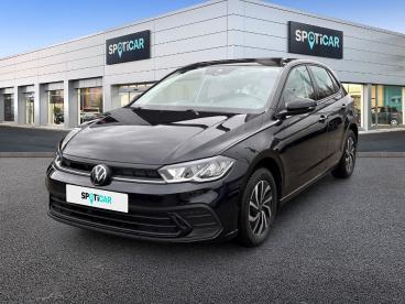 SPOTICAR Volkswagen Polo 1.0 Tsi 95ch Life Occasion - Citadine Essence Noir Intense Nacré - Seynod - 1203883105_1