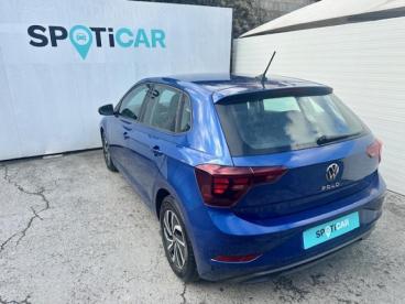 SPOTICAR Volkswagen Polo 1.0 Tsi 95ch Life Plus Dsg7 Occasion - Citadine Essence Bleu Récif Métallisé - Gonesse - 1203886197_2