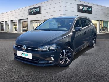 SPOTICAR Volkswagen Polo 1.0 Tsi 95 S&s Bvm5 Lounge Occasion - Citadine Essence Gris - Vire - 1203968465_1