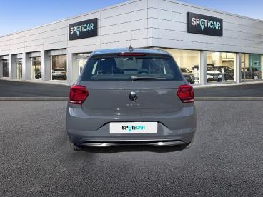 SPOTICAR Volkswagen Polo 1.0 Tsi 95 S&s Bvm5 Lounge Occasion - Citadine Essence Gris - Vire - 1203968465_5