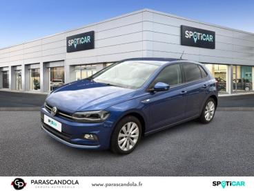 SPOTICAR Volkswagen Polo 1.0 Tsi 115ch Copper Line Dsg7 Euro6d-t Occasion - Citadine Essence Bleu - Carpentras - 1203981996_1