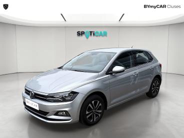 SPOTICAR Volkswagen Polo 1.6 Tdi 95 S&s Dsg7 Lounge Occasion - Citadine Diesel Argent - Cluses - 1204045933_1