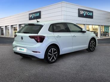 SPOTICAR Volkswagen Polo 1.0 Tsi 95 S&s Dsg7 Style Occasion - Citadine Essence Blanc - Perpignan - 1204148652_2